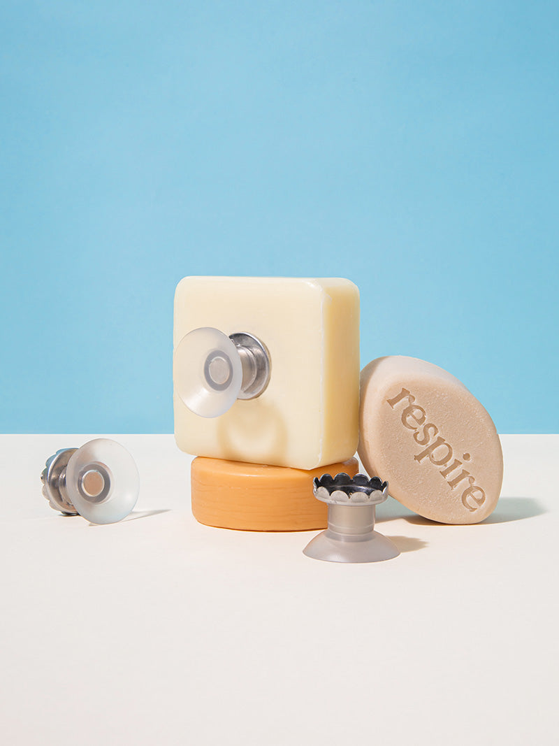 Trio Porte-Savon Aimanté
