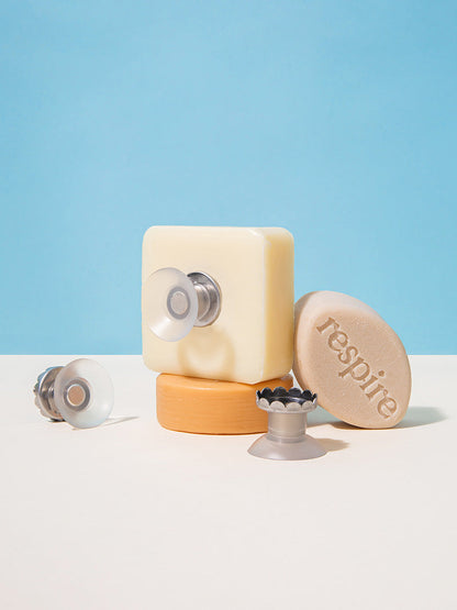 Trio Porte-Savon Aimanté