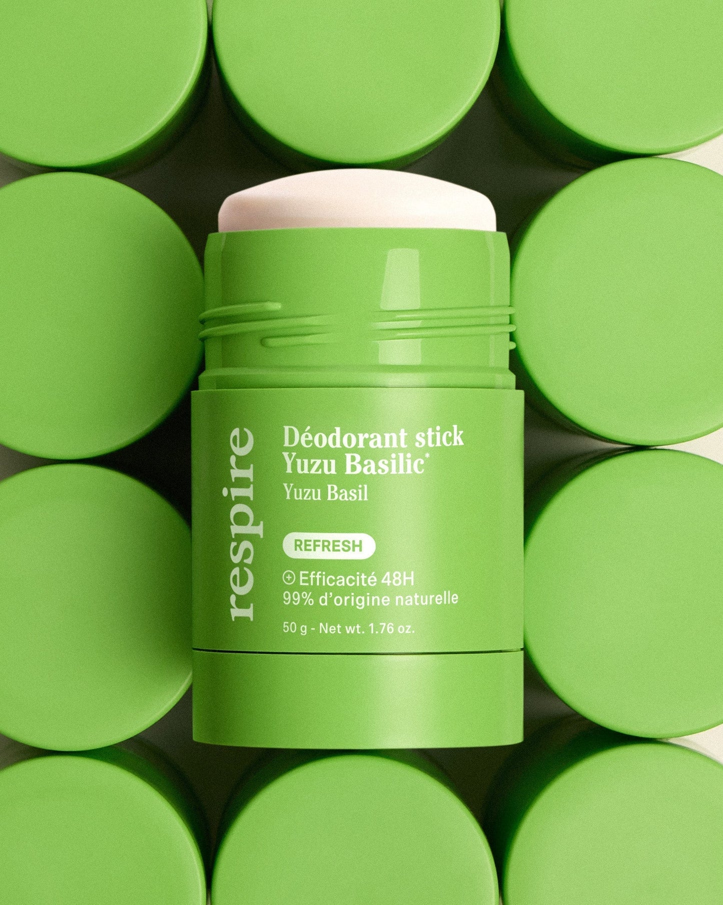 Déodorant stick Yuzu Basilic Énergisant
