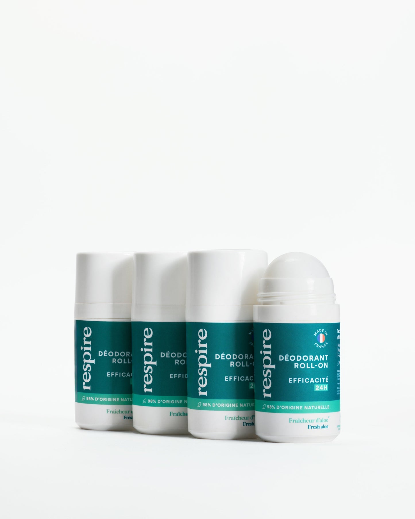 Quatuor Déodorant roll-on Fraîcheur d'Aloé
