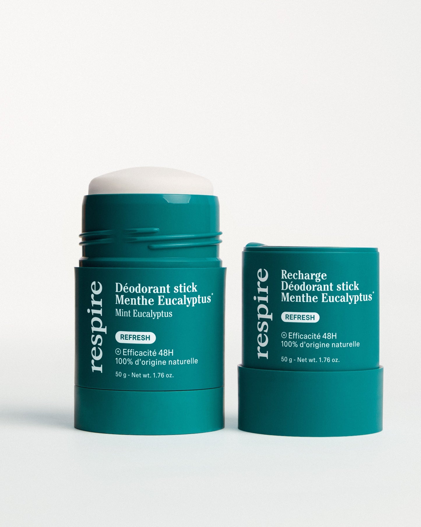 Recharge Déodorant stick Menthe Eucalyptus