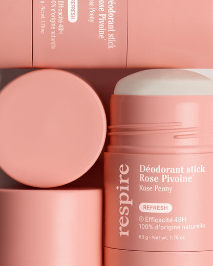 Recharge Déodorant stick Rose Pivoine