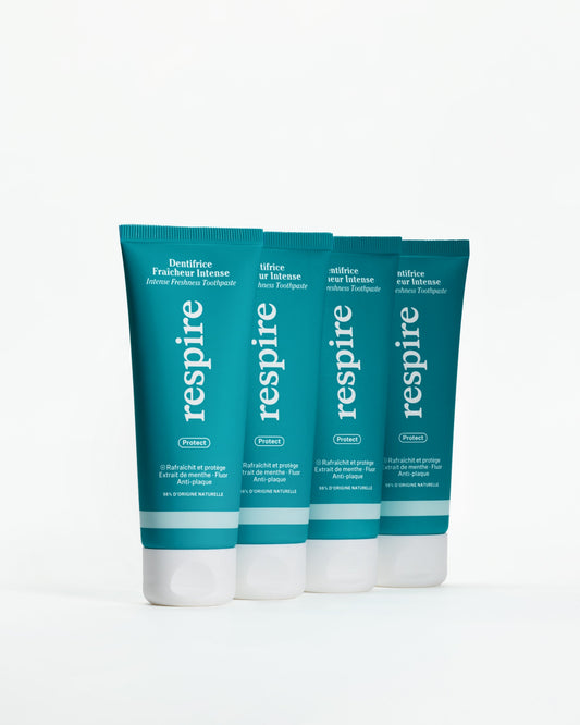 Quatuor Dentifrice Fraîcheur Intense