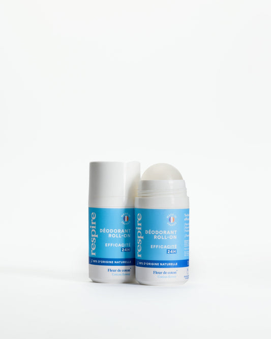 Duo Déodorant roll-on Fleur de Coton