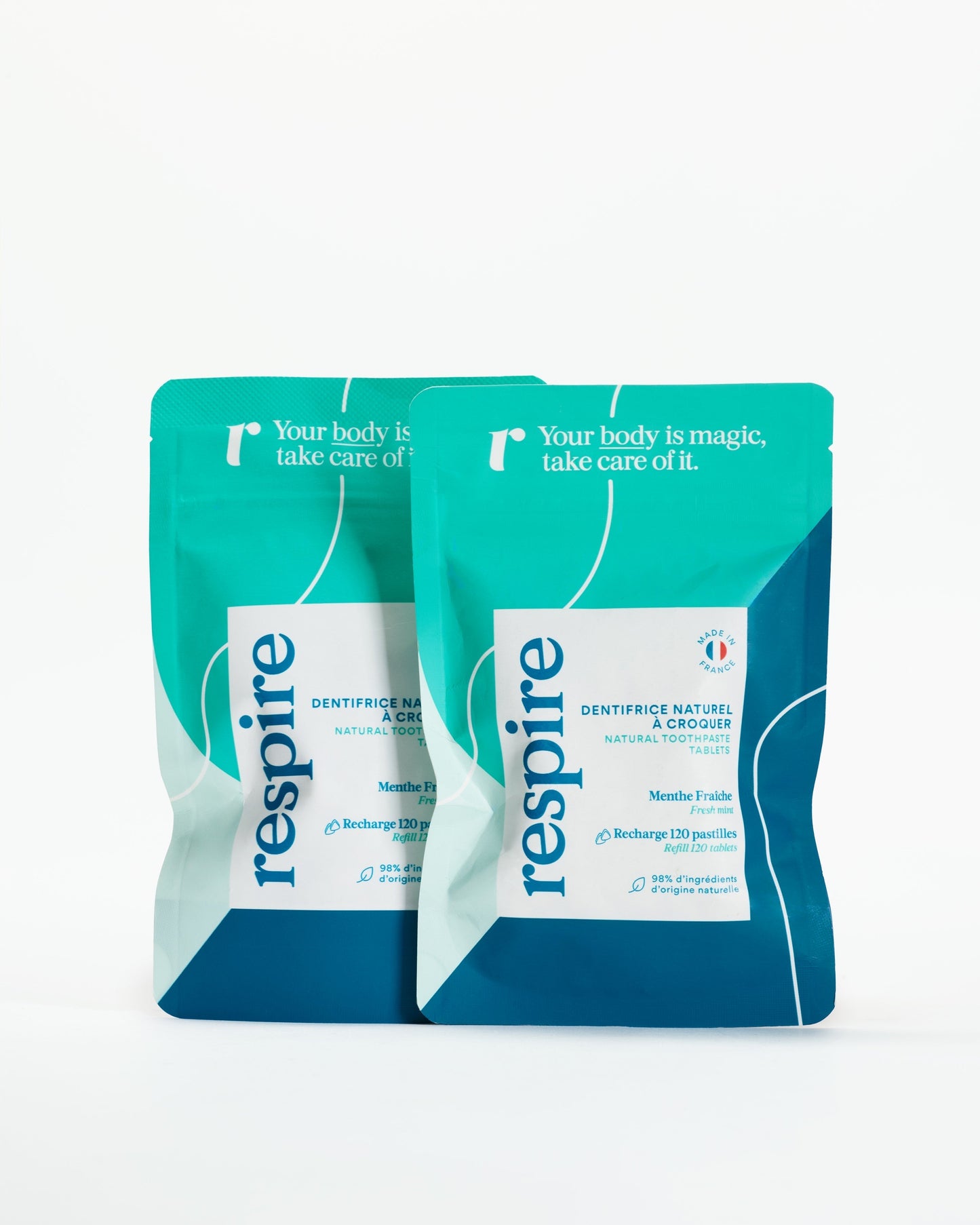 Duo Recharge Dentifrice Solide Soin Complet