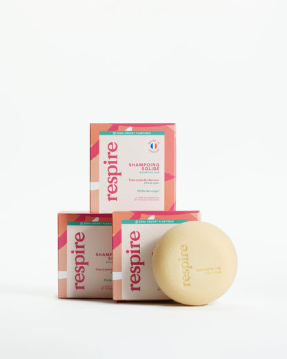 Trio Shampoing Solide Peche du Verger