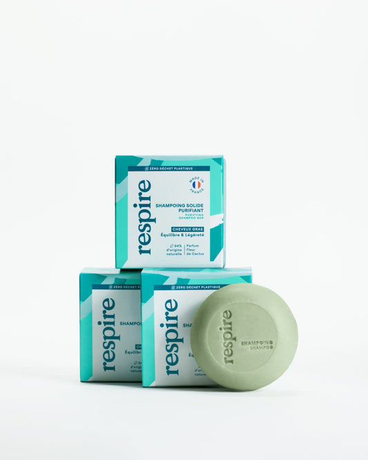 Trio Shampoing Solide Purifiant