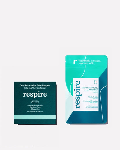 Dentifrice Soin Complet solide et sa recharge